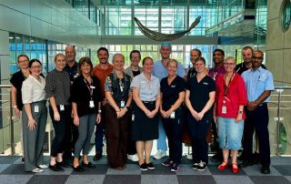 Staff from RBWH unite to continue to provide safe care throughout ex-Tropical Cyclone Alfred