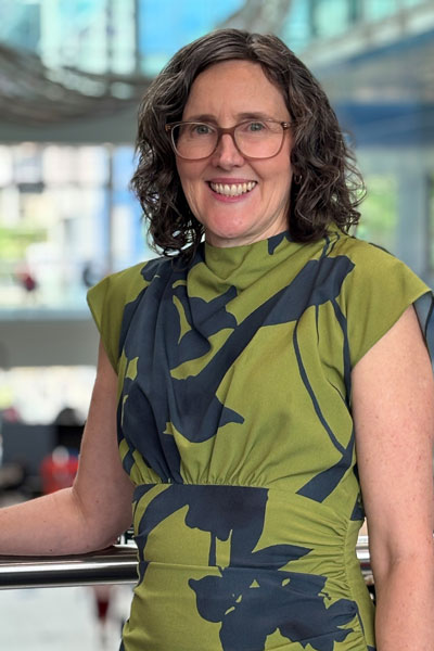 Accredited Practising Dietitian Dr Helen MacLaughlin at Royal Brisbane and Women's Hospital (RBWH)