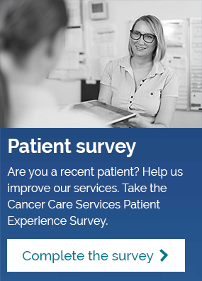 Cancer Care Services Patient Experience Survey