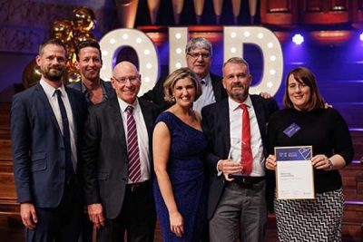 Metro North staff receiving Excellence Award and Highly Commended Award at the 2024 Queensland