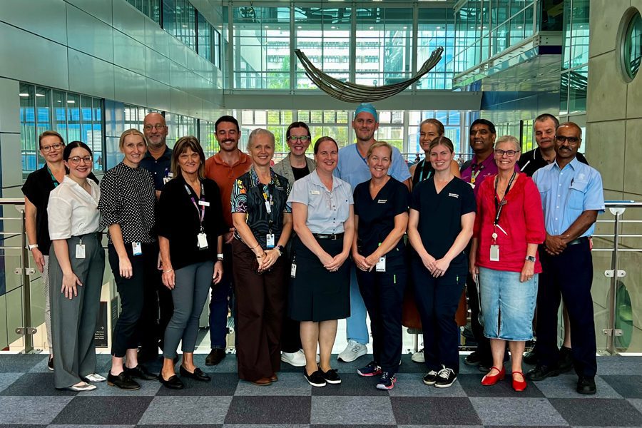 Staff from RBWH unite to continue to provide safe care throughout ex-Tropical Cyclone Alfred