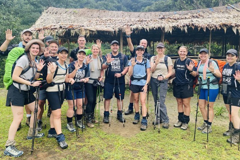 TPCH ICU Nurses and associates on the Kokoda Track