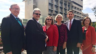 MNHHS executives at Redcliffe carpark