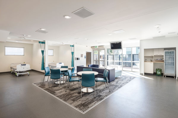 Mental Health Short Stay Unit Lounge and dining area