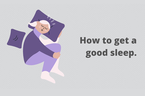 How to get a good sleep. Wellbeing.