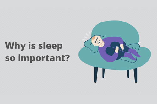 Why is sleep so important? Wellbeing.