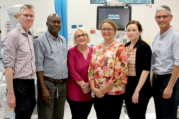 Redcliffe Hospital’s multi-disciplinary sepsis team in 2018.