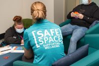 Patients and health professional in Safe Space