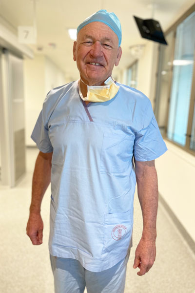 Mark Loane, former rugby union legend and cataract surgeon at STARS