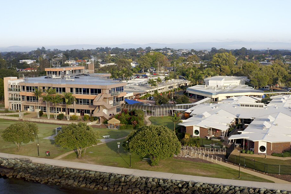 Aerial view of Brighton Health Campus