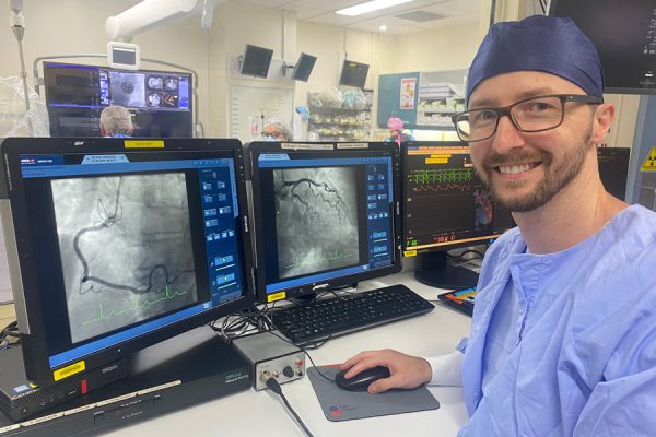 Michael Savage has been investigating how to improve outcomes for heart attack patients