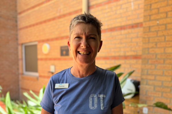 Donne Clengan, Advanced Scope Clinical Assistant Caboolture Hospital’s Occupational Therapy Department.