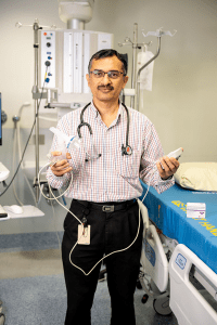 Associate Professor Jayesh Dhanani, RBWH Intensive care specialist 