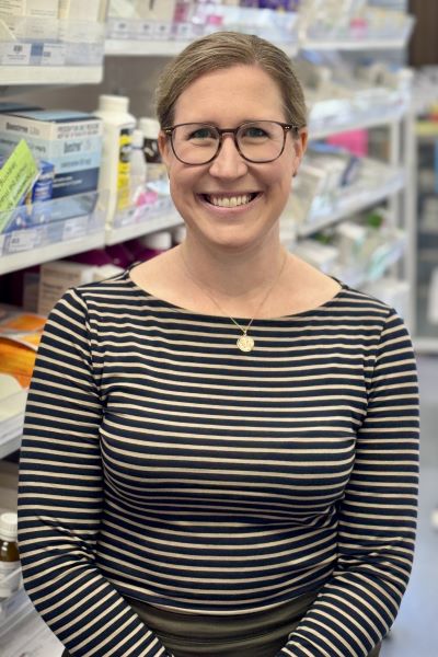 Director of Pharmacy at Redcliffe Hospital, Ann Whitaker.