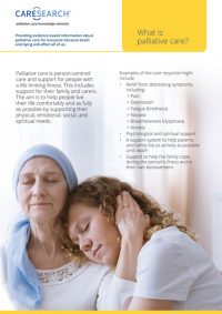 What is palliative care?
