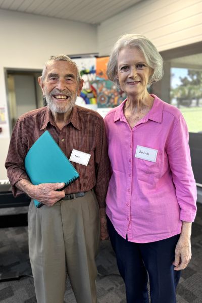 For 92-year-old Neil Begley and his wife Belinda, the Bright ‘N’ Sparks Choir is having a lasting and positive effect on both their lives.