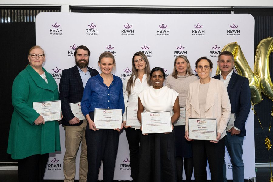RBWH Grant Round 4 Recipients at the recent Celebration of Giving
