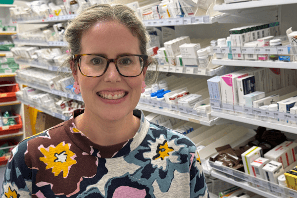 Redcliffe Hospital’s Assistant Pharmacy Director, Liz Hayward.