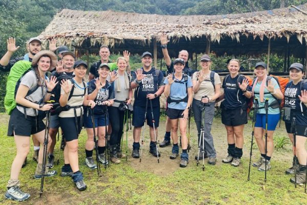 TPCH ICU Nurses and associates on the Kokoda Track
