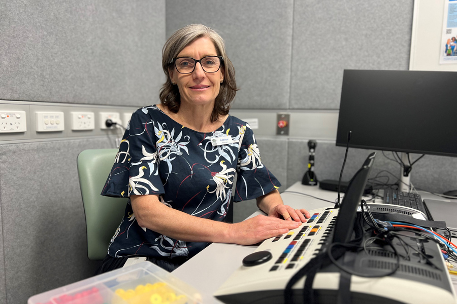 STARS Audiologist Katrise Eager