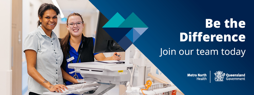 Metro North Health recruitment banner