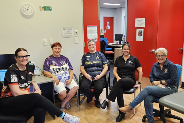 Aboriginal and Torres Strait Islander Healthy Ageing Clinic staff