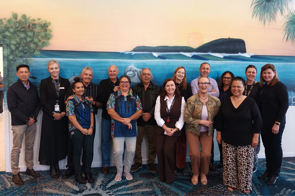 Metro North Health Executives, staff and Kabi Kabi Traditional Owners