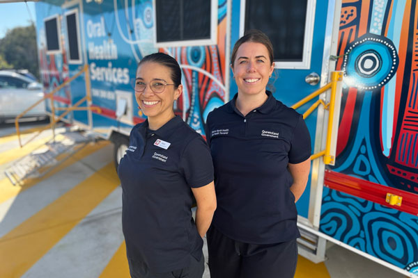 New mobile oral health van for Metro North Health School Dental Service