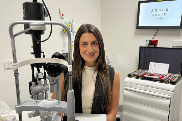 Orthoptics Optometry Team Leader Paula Freijah at STARS