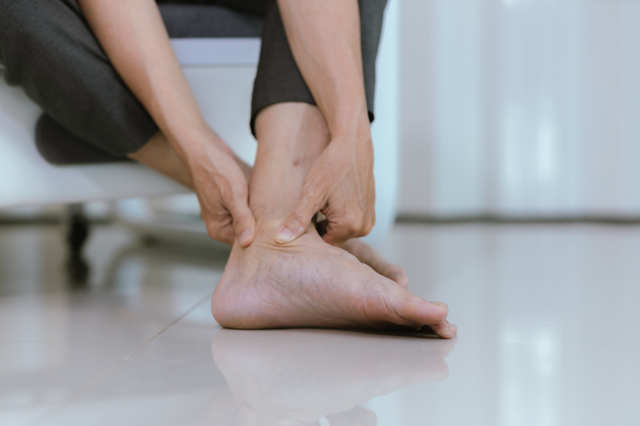 Our feet undergo a number of changes as we age.