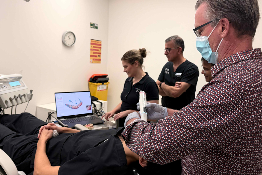 The new intraoral scanners provide many advantages for both patient and dentist.