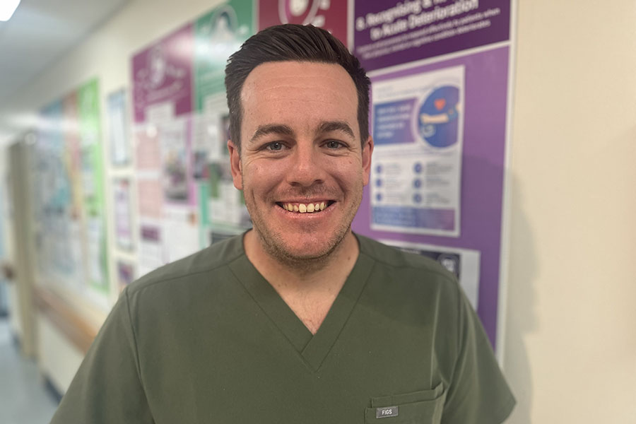 TPCH Senior Dietitian Cameron French is exploring whether targeted nutritional interventions improve outcomes for patients undergoing antifibrotic therapy.