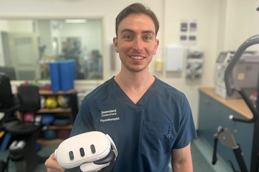 The Prince Charles Hospital Physiotherapist Kian Alexander
