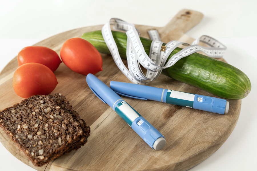 Weight loss injections and nutrition.