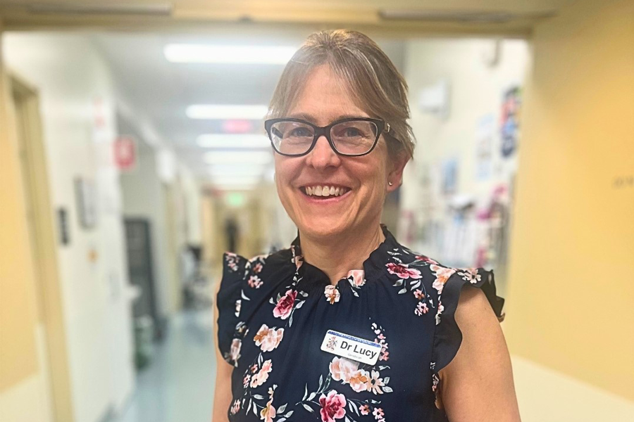 Dr Lucy Dakin cares for older patients at The Prince Charles Hospital.