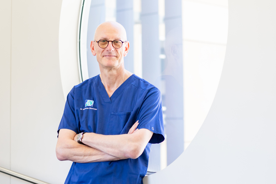 Professor Andreas Obermair is leading the CLARITY study out of RBWH.