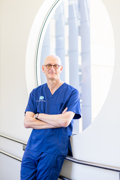 Professor Andreas Obermair is leading the CLARITY study out of RBWH.