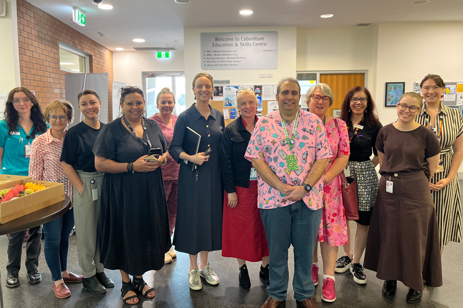 Metro North staff participating in an Auslan and Deaf culture and awareness workshop.