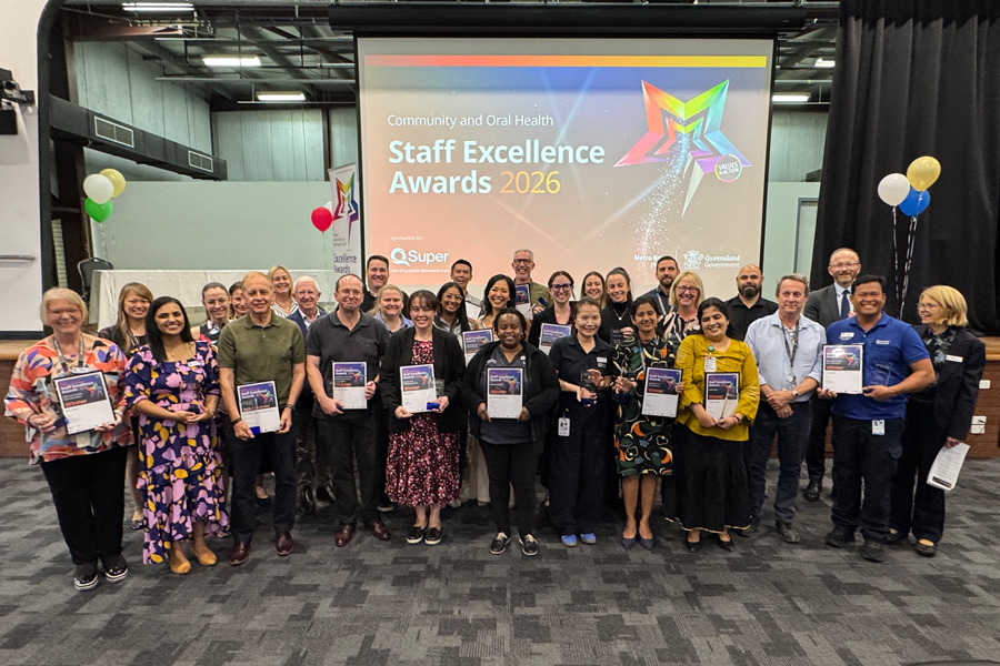A total of 24 teams and individuals were acknowledged for their outstanding contribution to community and oral health care at a recent awards ceremony held at Brighton Health Campus.